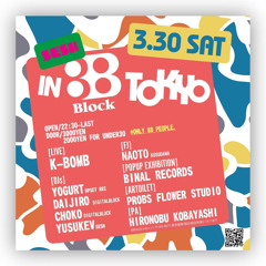 SESH in 88block Tokyo 22:30ー24:00@88block Tokyo