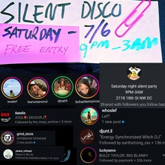 silent disco @ grindstone 7.6