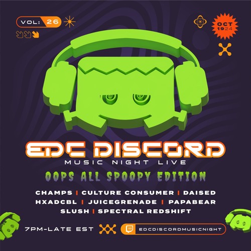 [MIXTAPE] Oops All (Hard) Techno - Spoopy Edition | EDC Discord Music Night LIVE Vol 26