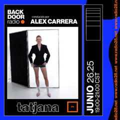 Backdoor Radio c/ Alex Carrera + tatjana @Radio28 (26 De Junio, 2025)