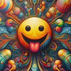 Abstract Happy