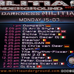 DJ Chris van Deer @ Militia Underground web radio #186 Show 15.07.2024