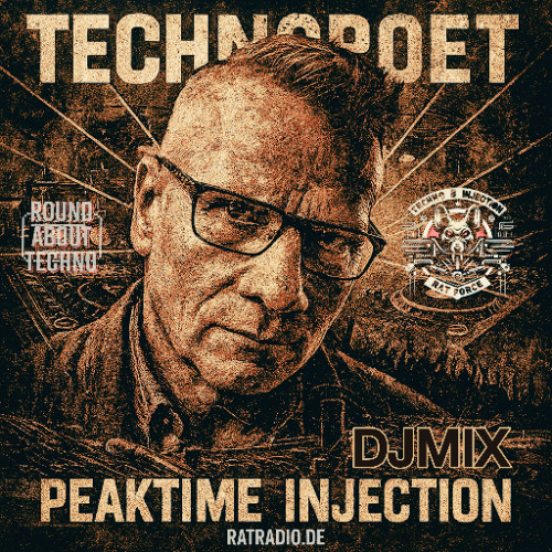 Techno Injection Saturday Technopoet Experiences live on RatRadio