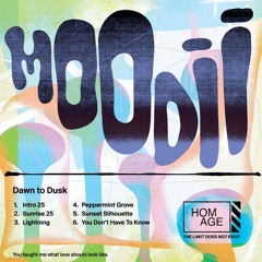 moodii - Dawn To Dusk (HOMAGE032)