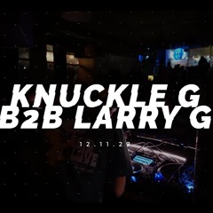 Larry G B2B Knuckle G @ Djoon for De La Groove 12.11.22