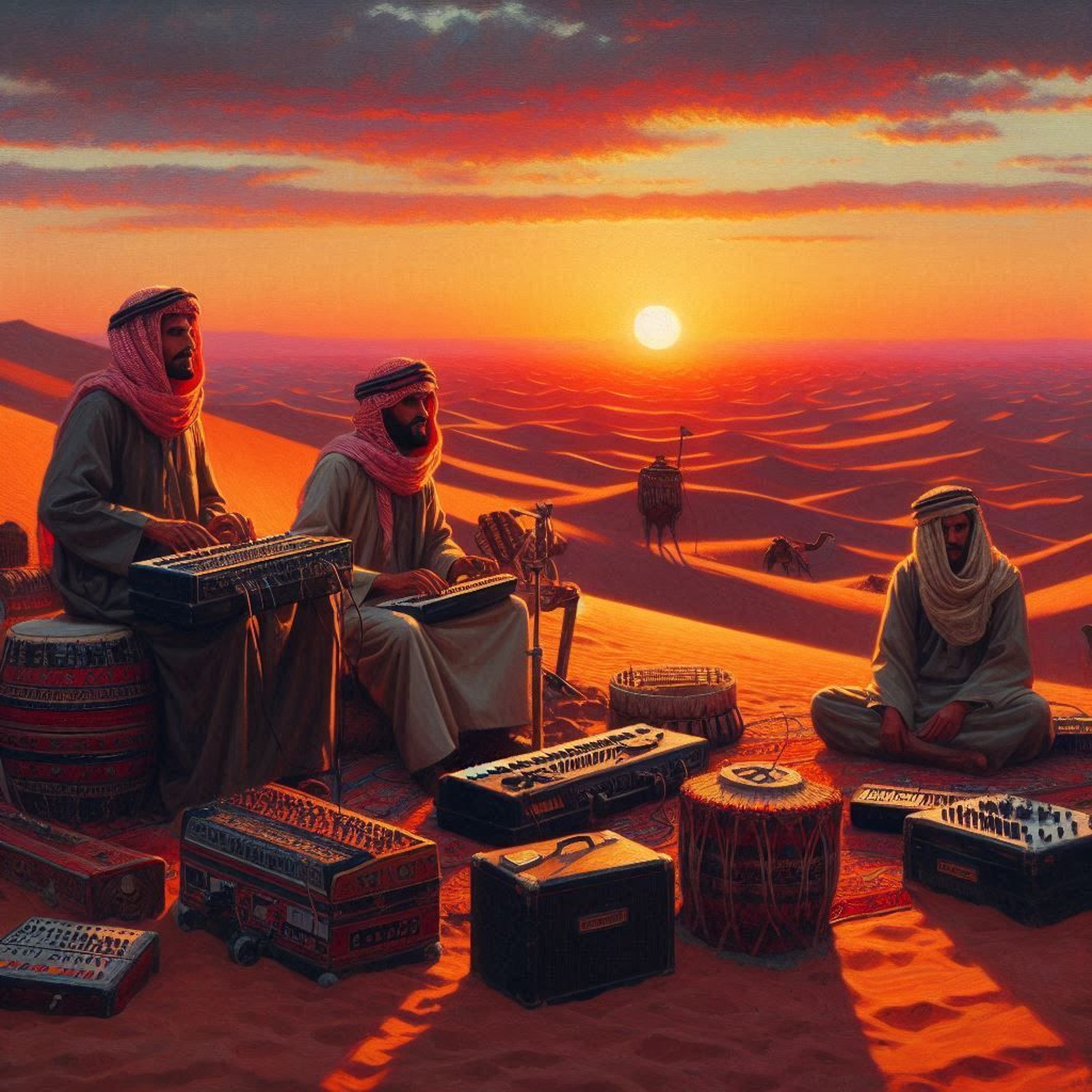 Sandy Dunes mix episode artwork