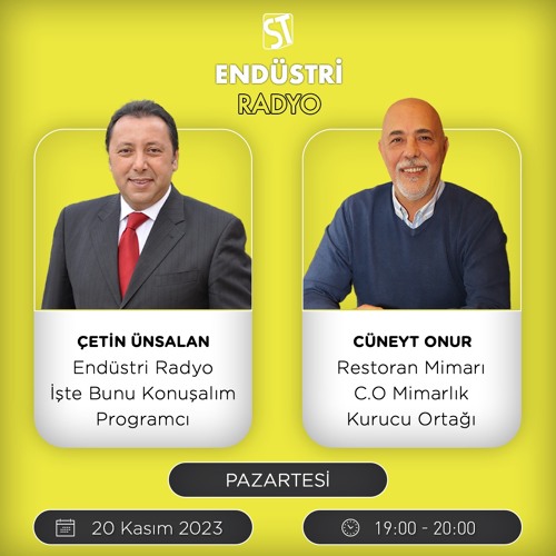 Cüneyt Onur - Çetin Ünsalan ile İşte Bunu Konuşalım