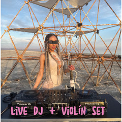 Mad Max Live DJ Set with Violin at Salton Sea