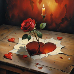 Reddest Rose by Hot Cookie
