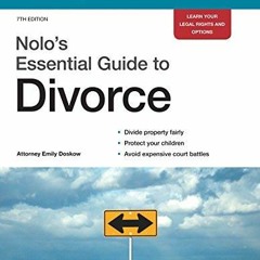 kindle Book Nolo's Essential Guide to Divorce
