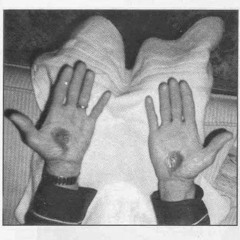 September 29, 1994 — at night after praying over hundreds of people individually for hours.