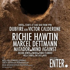 Dubfire b2b Victor Calderone - Live at ENTER. Sake 18-09-2015