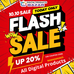 50% off for all Digital Products on Digital Products Bazar