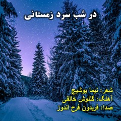 فریدون فرح اندوز - در شب سرد زمستانی