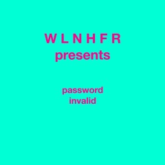 password invalid