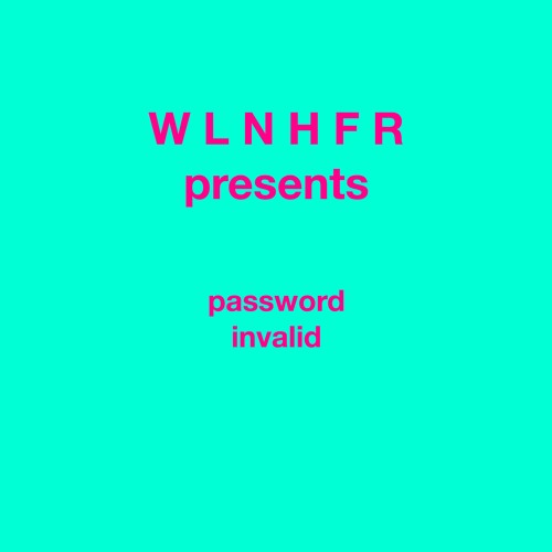 password invalid