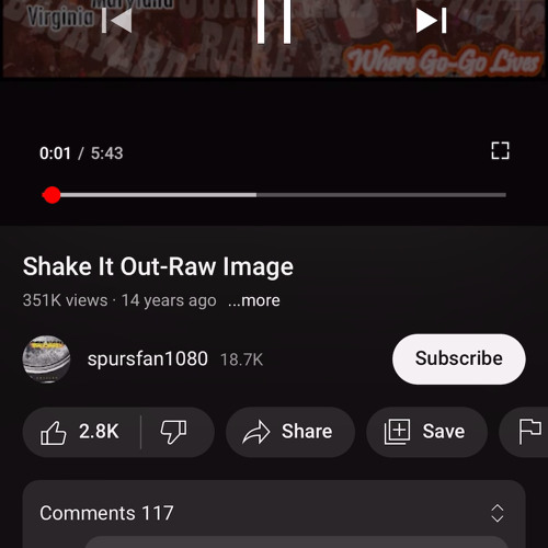 Raw imageband shake it out