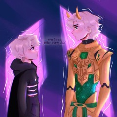 Green flames of Destiny (inspired by ninjago)