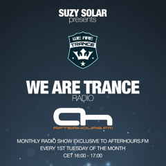 Suzy Solar presents We Are Trance Radio 090 (Tech Trance & Uplifting)