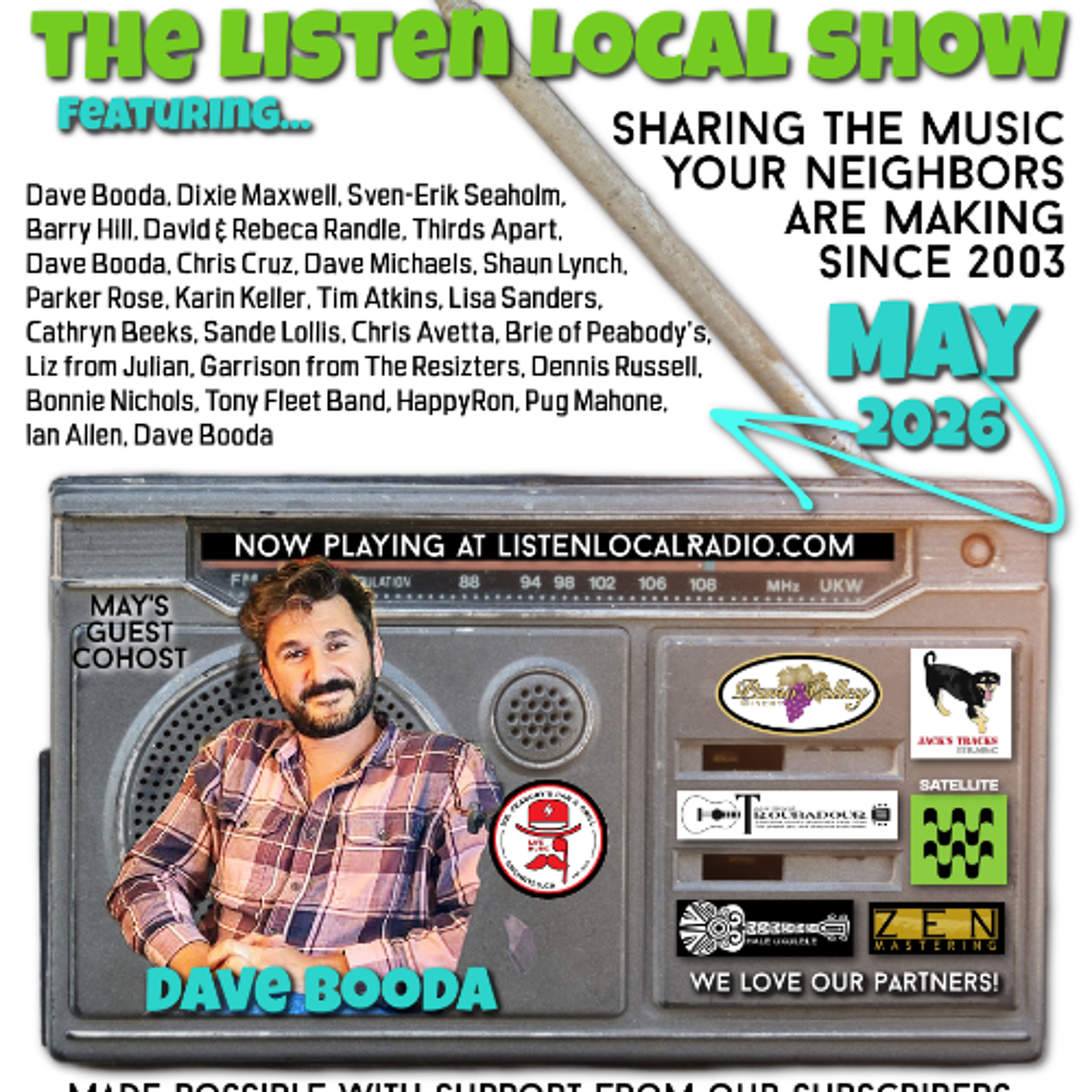 MAY 2026 Listen Local Show