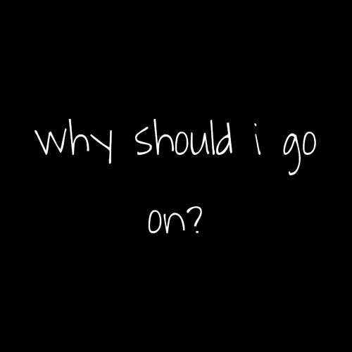 why should i go on?