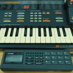 Electro Funk Jam with Yamaha PSS-280, Boss Dr 220a and Zoom B1on