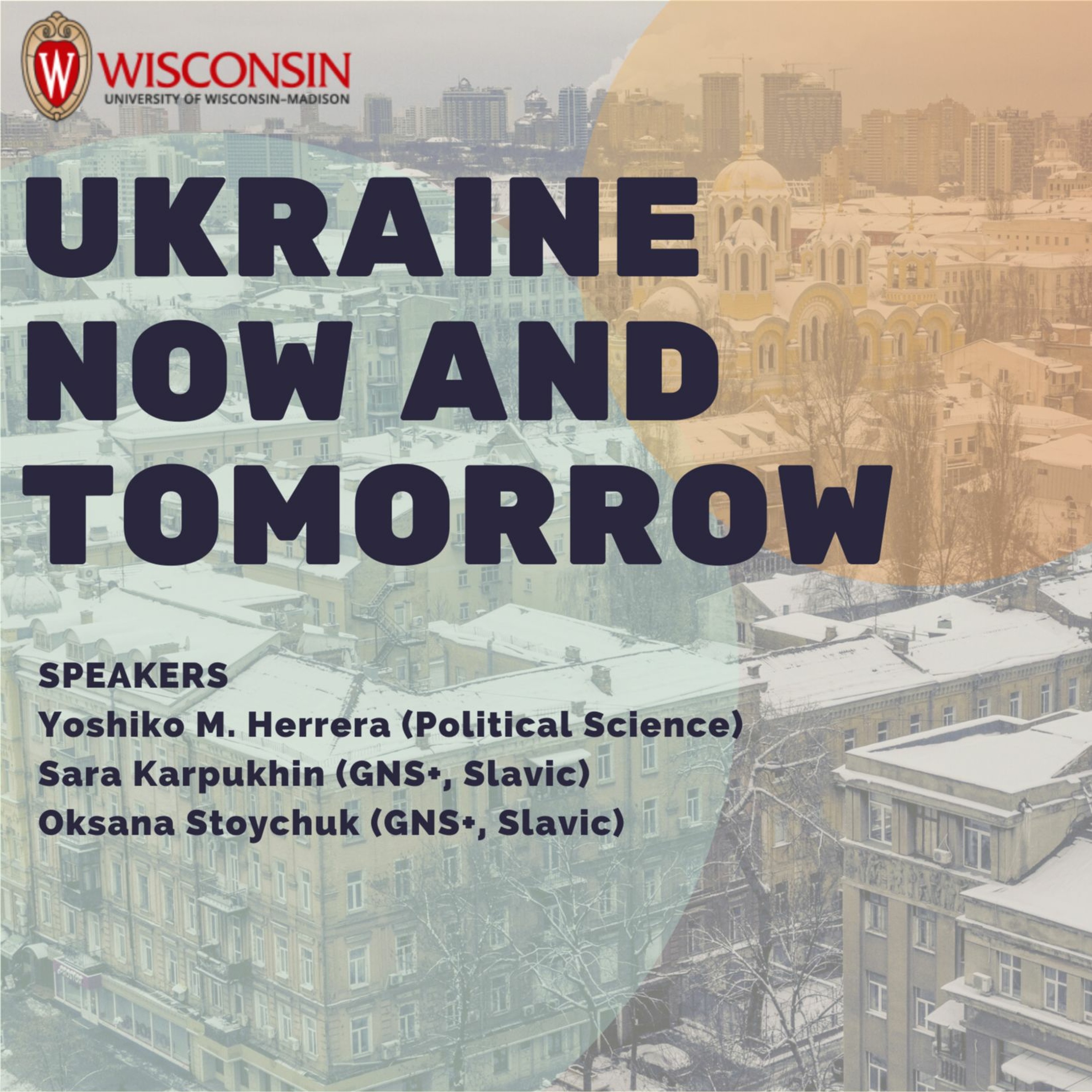 Ukraine Now and Tomorrow - Yoshiko Herrera, Sara Karpukhin, and Oksana Stoychuk episode artwork