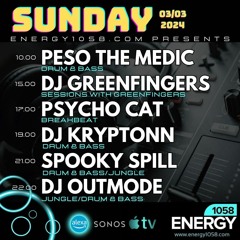 Psycho Cat Live on Energy1058 Radio 03.03.2024