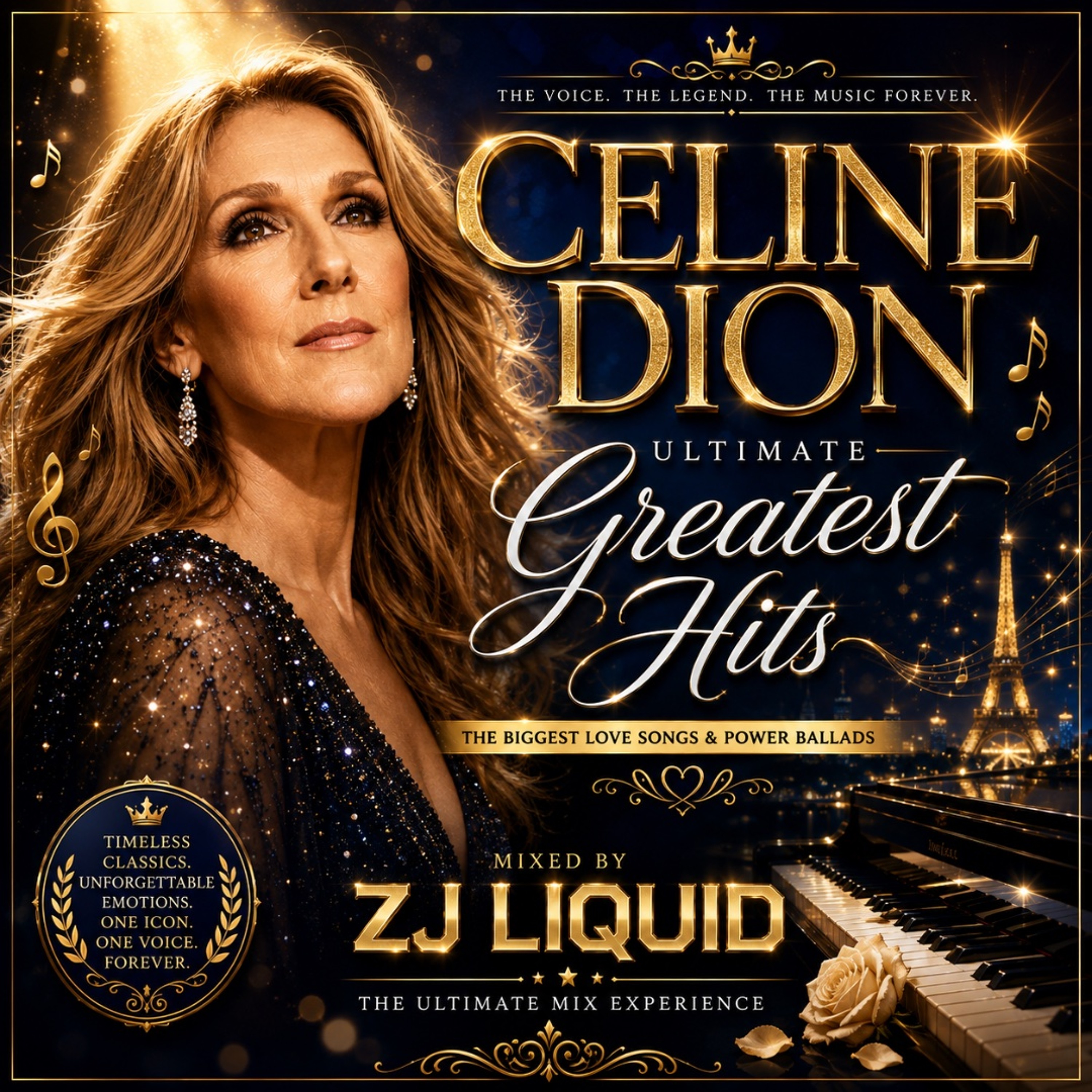 Celine Dion Greatest Hits 2026 ❤️ Best Love Songs Collection | My Heart Will Go On | ZJ Liquid
