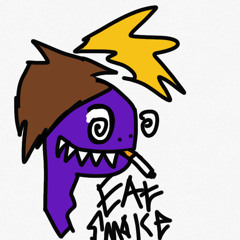 purple monster eating people