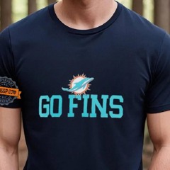Miami Dolphins Go Fins Slogan Shirt