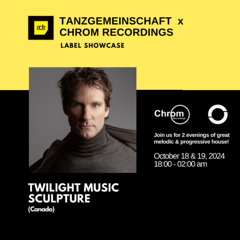 Twilight Music Sculpture, live recorded @ ADE2024 (Chrom Recordings X Tanzgemeinschaft, Saturday 19/10/2024)