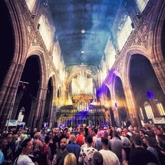 Steve Parry at Manchester Cathedral, 12th Aug 2022 (opening set for Sasha)