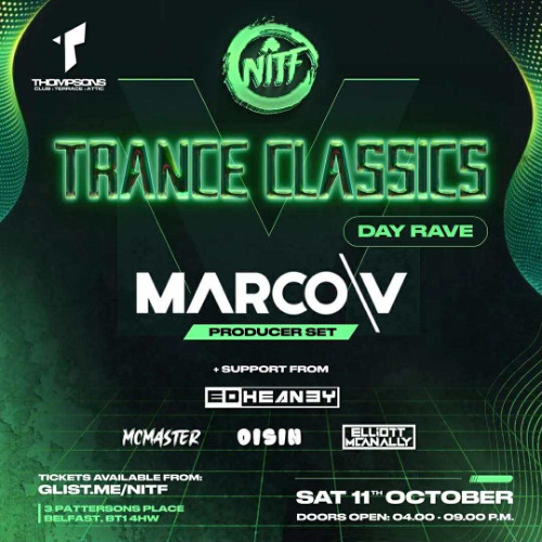 Ed Heaney Live @ Thompsons [ NITF DAY RAVE ] October 25