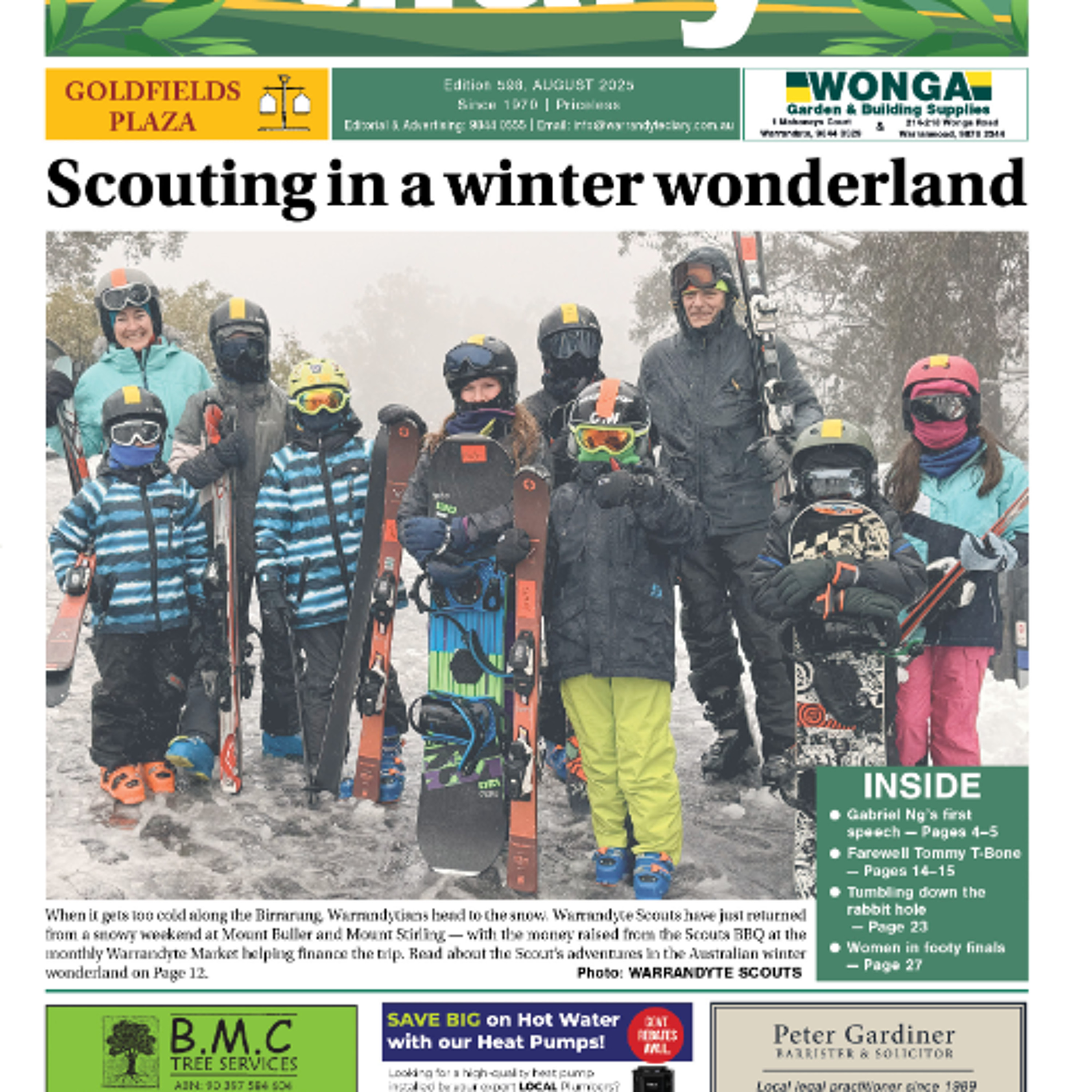 Reading of the Warrandyte Diary articles