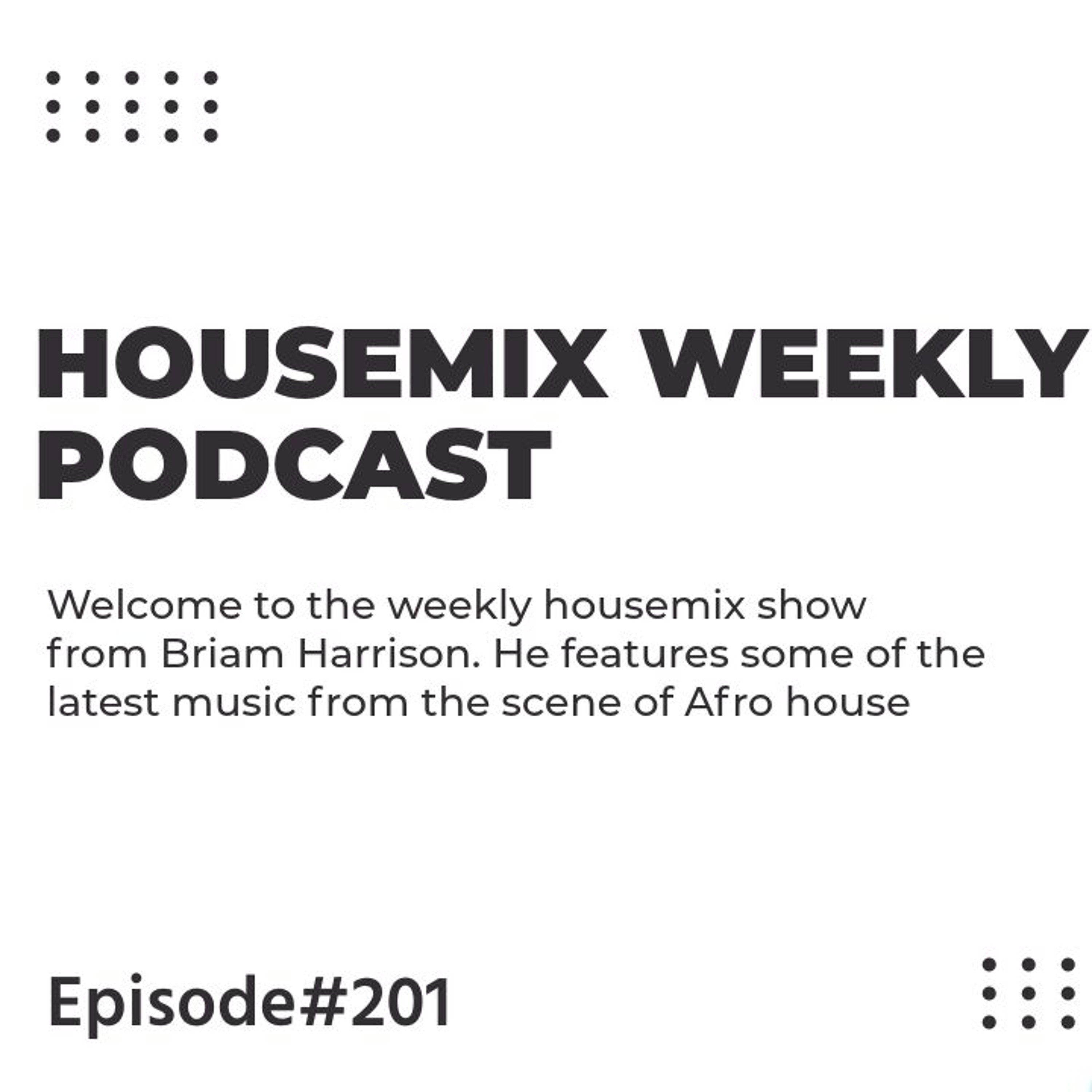 HouseMix 201 episode artwork