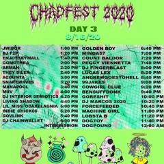 CHADFEST MIDSOMMAR STAGE DEEJAY CHAINWALLET SET