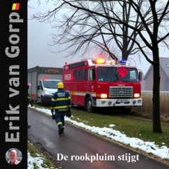 De rookpluim stijgt