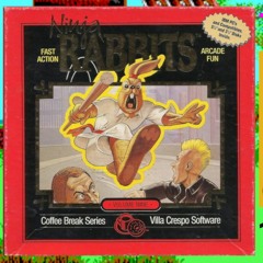 Ninja Rabbits [MS DOS] Title Music on IBM PC Speaker