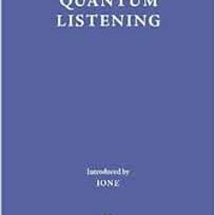 FREE KINDLE 📒 Quantum Listening (Terra Ignota) by Pauline Oliveros,Laurie Anderson,I