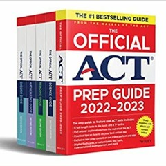 (B.O.O.K.$ The Official ACT Prep & Subject Guides 2022-2023 Complete Set Online Book