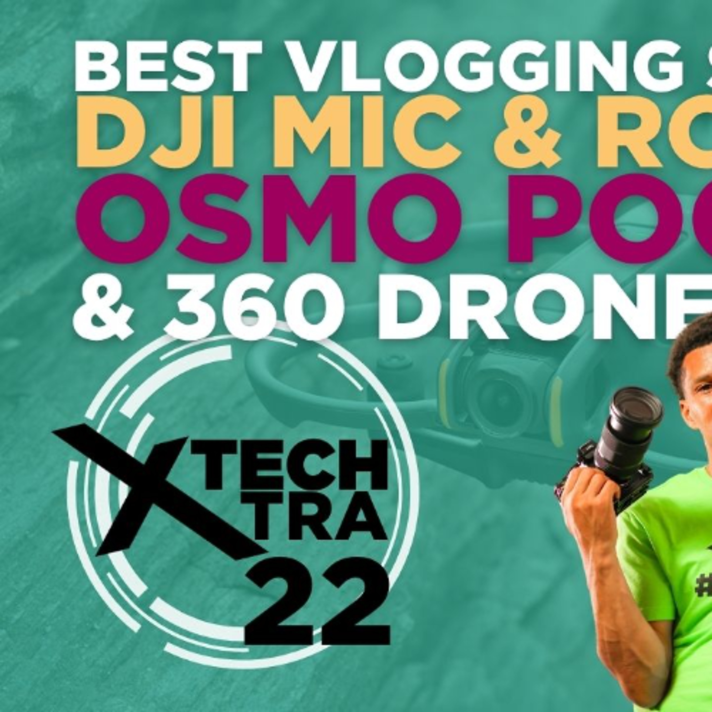 Best Vlogging Setup 2026: DJI Mic 2, Osmo Pocket 4 & 360 DronesBest Vlogging Setup 2026: DJI Mic 2, Osmo Pocket 4 & 360 Drones  The gear war is heating up! Roger Moore and Marx analyze the 2026 landscape for videographers and podcasters on this episode of episode artwork