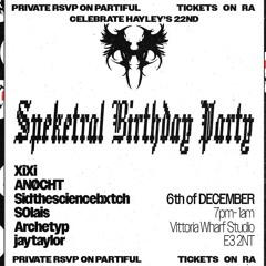 SPEKETRAL B1RTHDAY B4SHHH