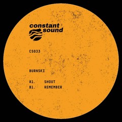 CS033 - Burnski - Shout