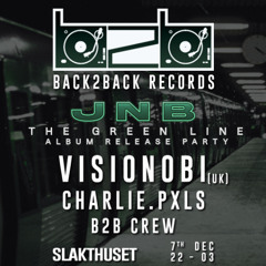 charlie.pxls Live @ Slakthuset - The Green Line Release Party