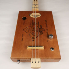 New Orleans Cigar Factory 3 String Cigar Box Guitar CBG #2604