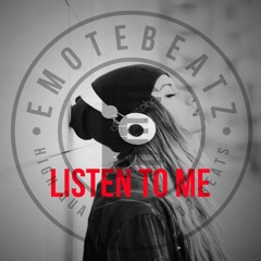 Hard Deep Rap / RnB Beat | LISTEN TO ME | Sad Piano Instrumental | Prod. Emotebeatz