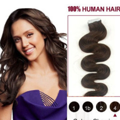 Wavy Tape In Hair Extensions – Premium 100% Remy Human Hair | Markethairextension