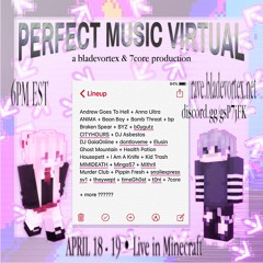 PERFECT MUSIC VIRTUAL 4/18/2020