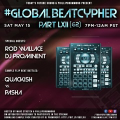 #GlobalBeatCypher LXII Sample Pack(62) Curated By DJ Prominent